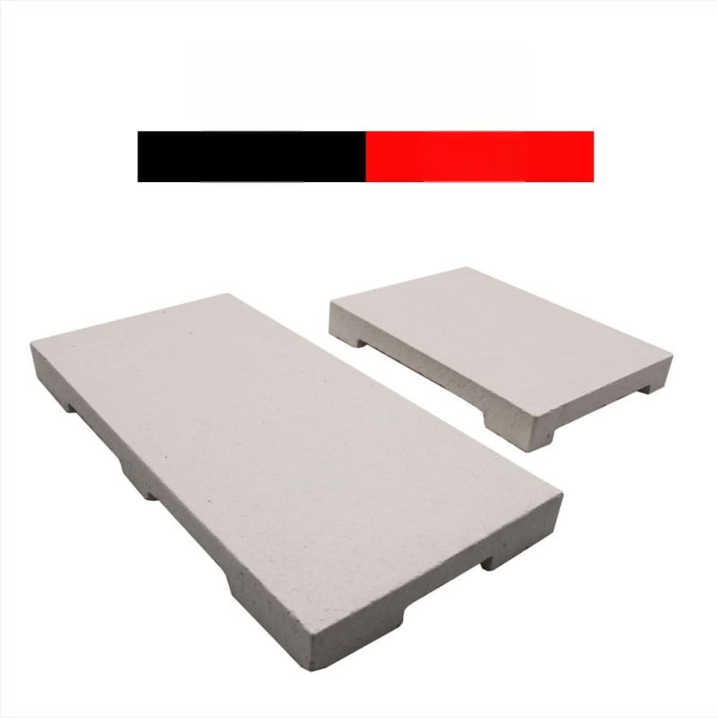 Ugniai atsparios plytos juvelyriniam litavimui su kvarcinio skylų šiltinimo plokštele (CNSTZBC; šešiakojis plyta HXF3305-96; keturiakojis plyta HXF3305-65; kilmė CN)