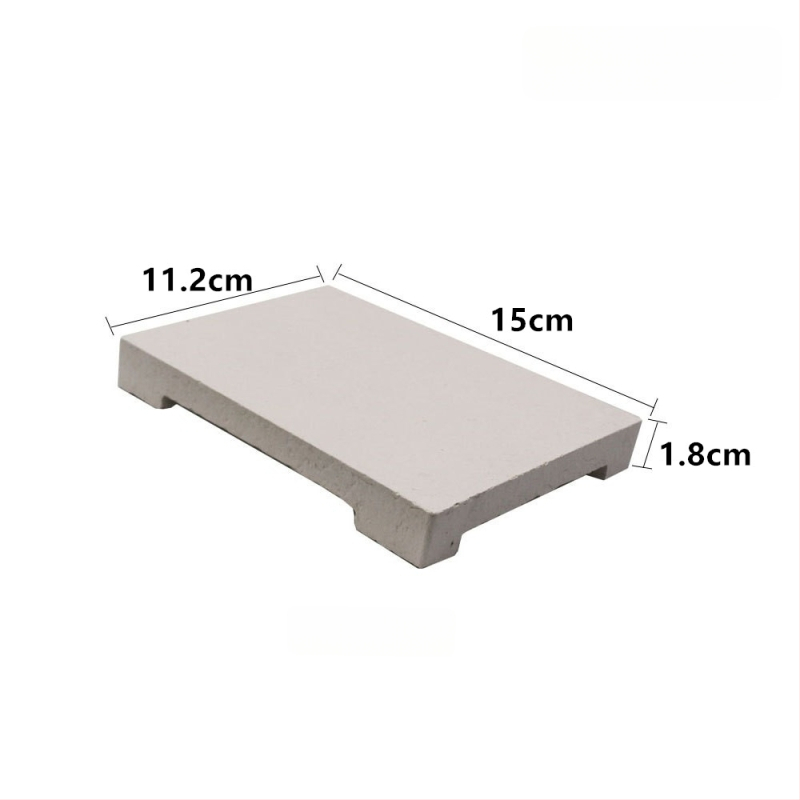 Ugniai atsparios plytos juvelyriniam litavimui su kvarcinio skylų šiltinimo plokštele (CNSTZBC; šešiakojis plyta HXF3305-96; keturiakojis plyta HXF3305-65; kilmė CN)