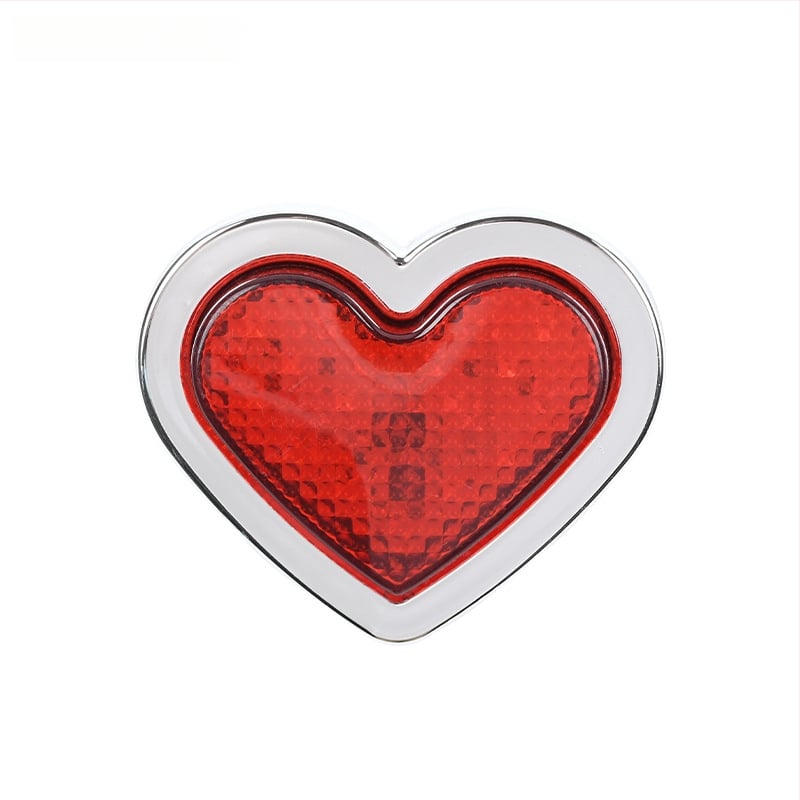 Širdies formos 24 LED kontūro šviesa krovininiams automobiliams, 12/24V, IP60, 0.5W, 3000 lm