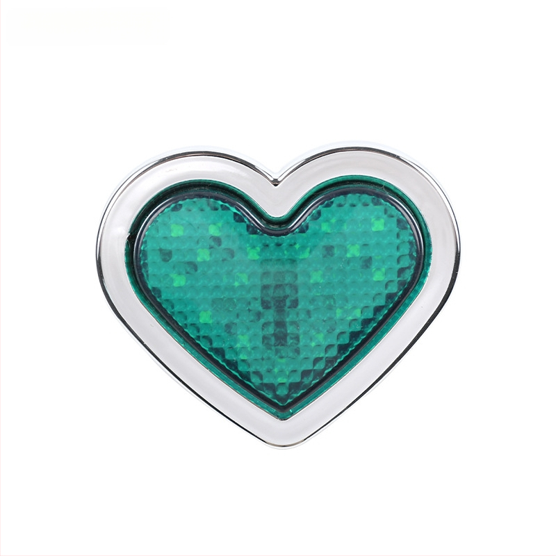 Širdies formos 24 LED kontūro šviesa krovininiams automobiliams, 12/24V, IP60, 0.5W, 3000 lm