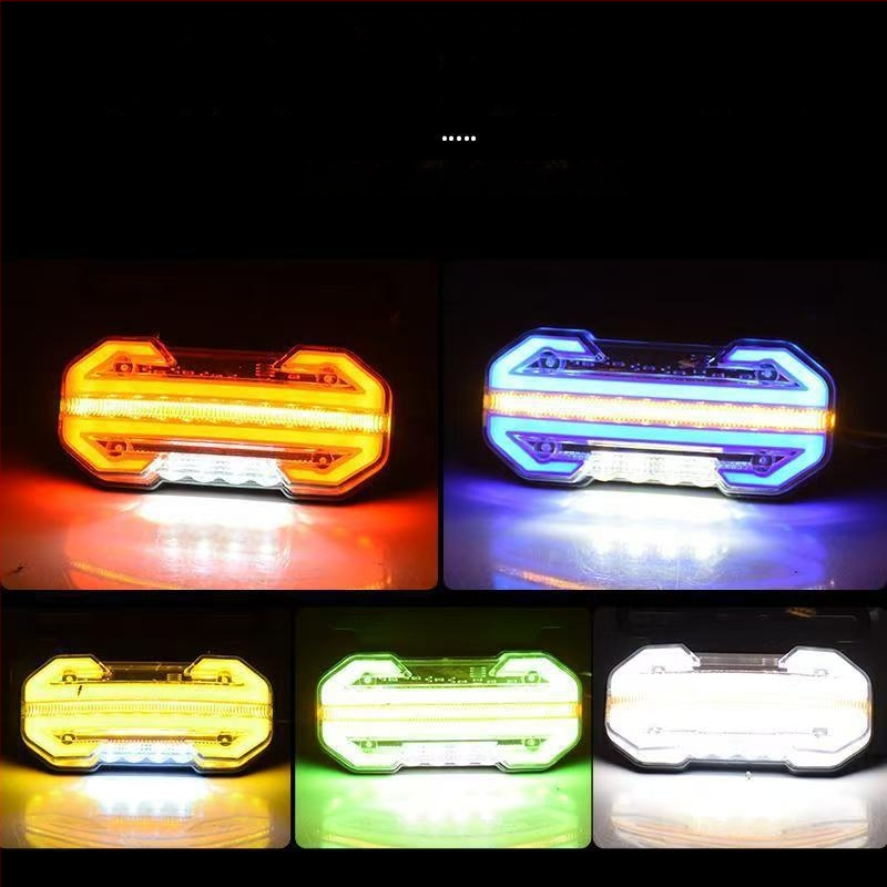 LED šoninė šviesa krovininiam automobiliui, 24V, suderinama su priekabomis, furgonais ir autobusais, 50 000 val. tarnavimo laikas