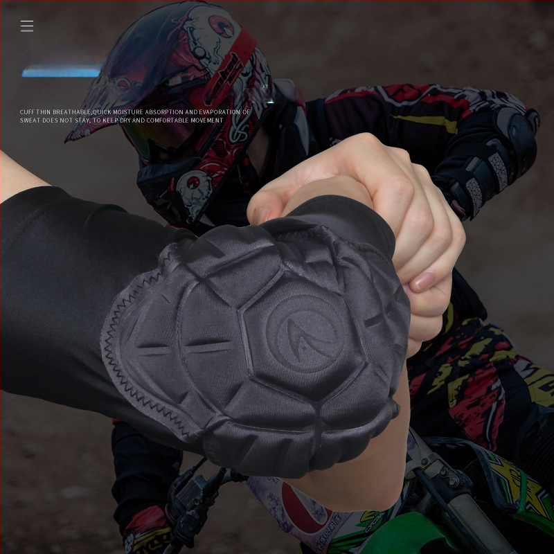 Ice Sleeve protecții pentru coate pentru motocicletă și ciclism, unisex adulți, material Spandex, protecție coate
