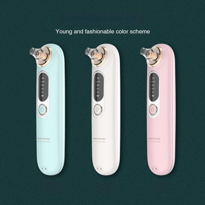 Kompakti belaidis juodų inkštirų šalinimo įrenginys su elektrine rotacija, modelis YOO3, namų valymui ir inkštirų šalinimui, 5 greičiai, korpusas su serigrafiniu spausdinimu