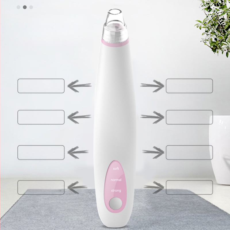 Elektrinis juodųjų dėmių valiklis su siurbimu – porų valymas, šveitimas, 3 greičiai, modelis SL0001