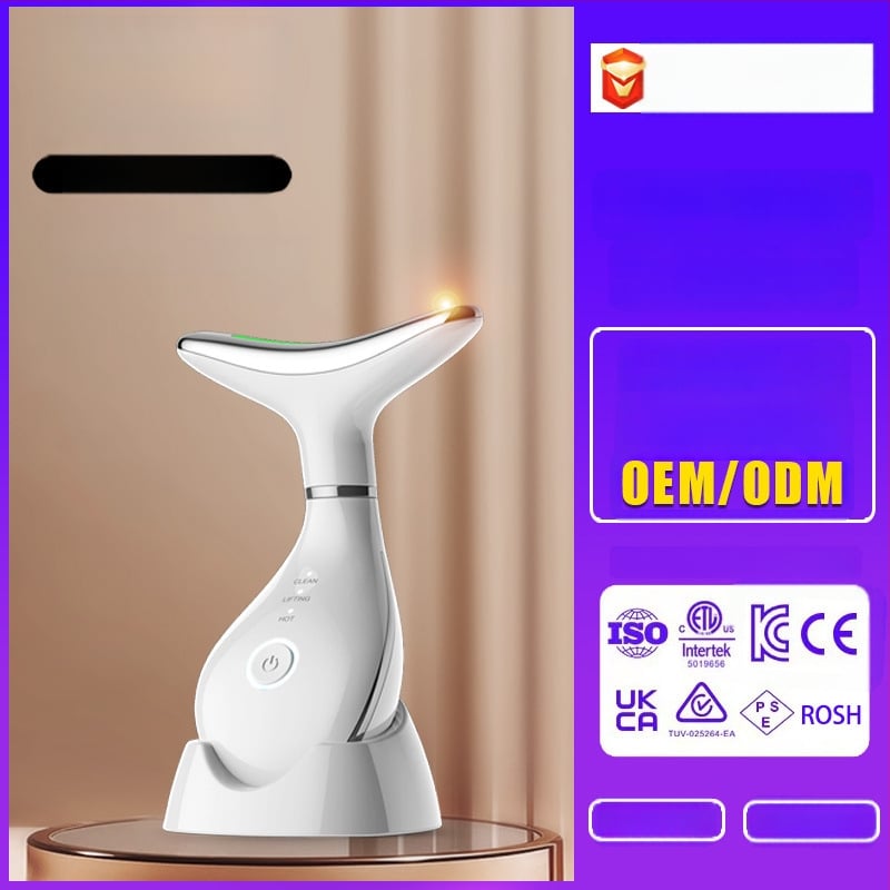 MZ-H60 Kaklo grožio įrenginys – mikro srovės liftingas ir tonizavimas, vibracinis masažas