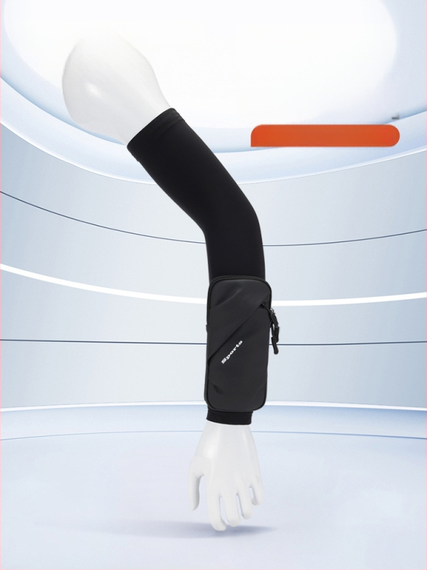 Geantă pentru braț cu telefon pentru alergare și ciclism, respirabilă, ultraușoară, unisex, cu buzunar pentru telefon, material Oxford