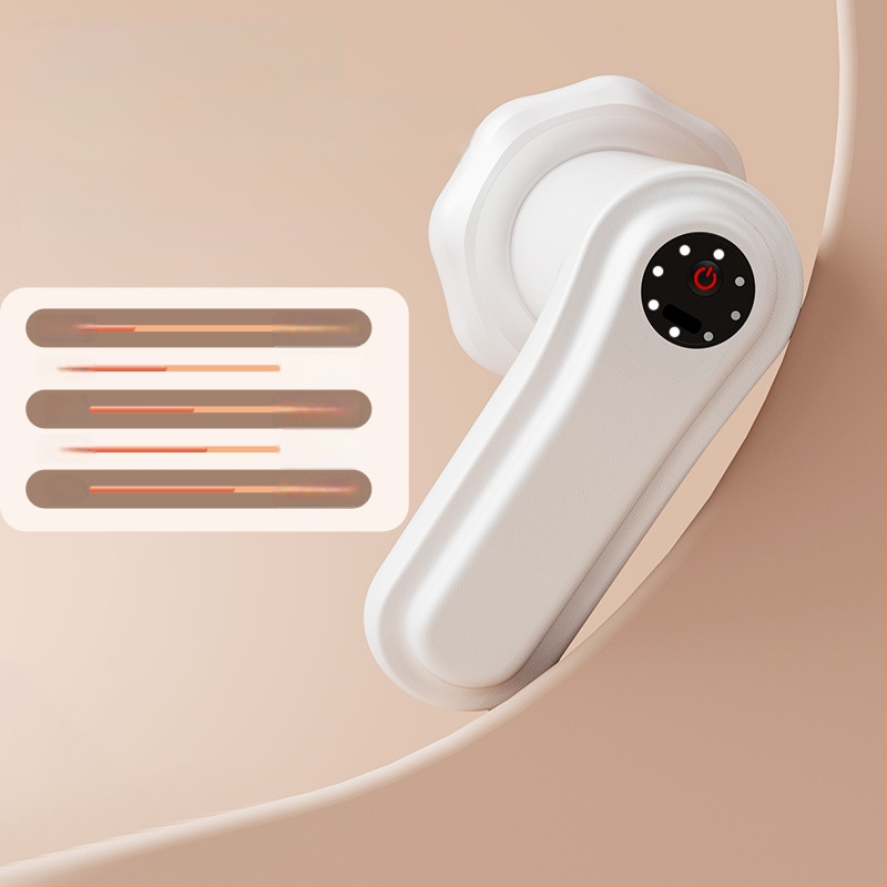 Φορητός ηλεκτρικός μασέρ σώματος με 6 κεφαλές μασάζ, κινητήρας με βούρτσες, ενσωματωμένη μπαταρία, πολυλειτουργικός, 5+ επιπέδων ταχύτητας