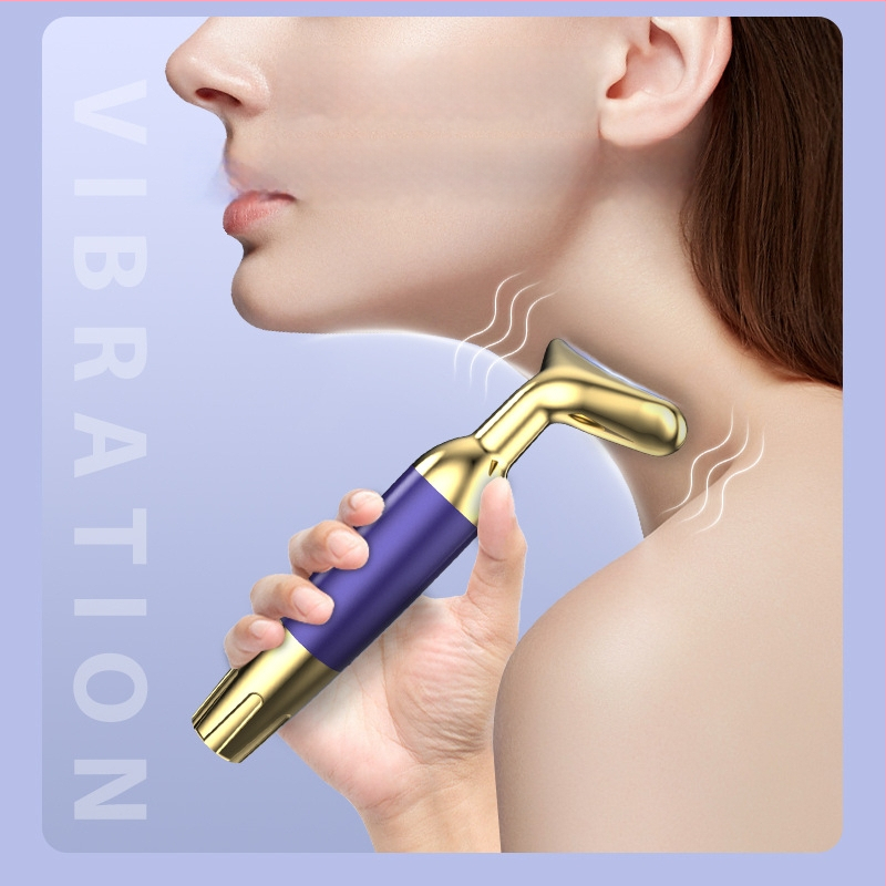 Kaklo įrenginys veido pakėlimui su vibraciniu masažu; modelis MGE-018; svoris 70 g