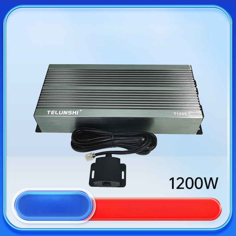 Amplificator auto 4 canale, 2000W, alimentare 12V, carcasă din aluminiu