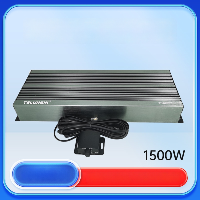 Amplificator auto 4 canale, 2000W, alimentare 12V, carcasă din aluminiu