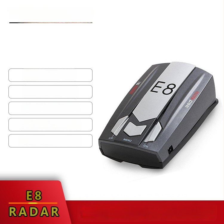Detector radar de viteză auto, model V7V9E8, brand Tilon Tianlang Star, carcasă ABS, 12V, afișaj LED digital