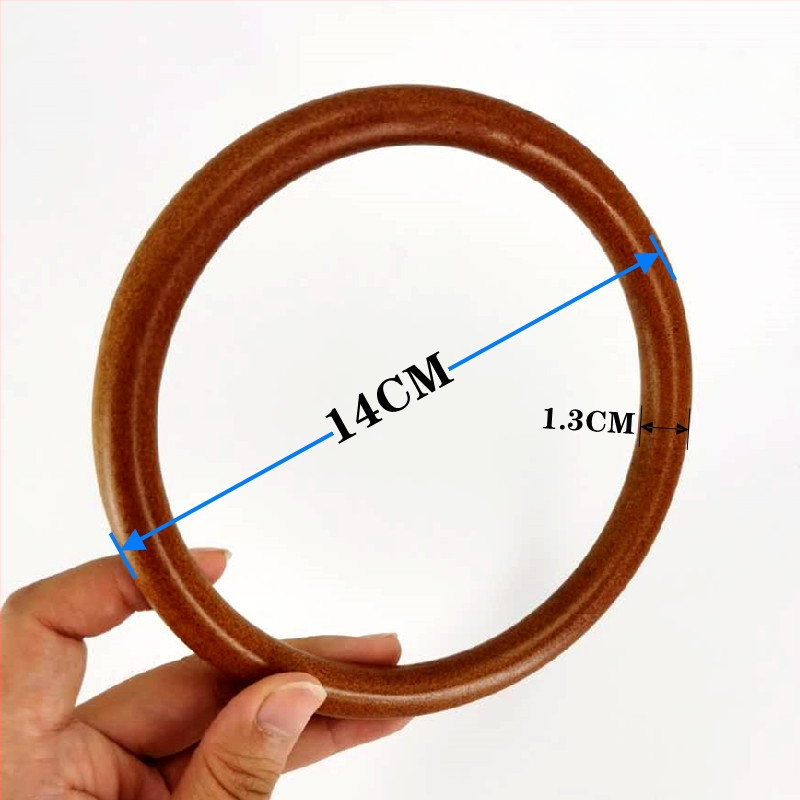 Κυκλική ξύλινη υφαντή τσάντα – γυναικεία τσάντα (Κωδικός 0726; Άνοιξη 2022; Υλικό: Ξύλο; Μοτίβο: Άλλο)