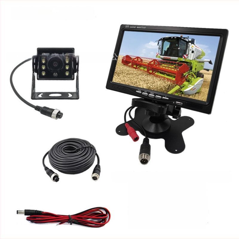 Monitor de întoarcere pentru vehicul cu cameră, 1080P TFT ecran, intrare CVBS, model JL-YJC-7003-1033-T