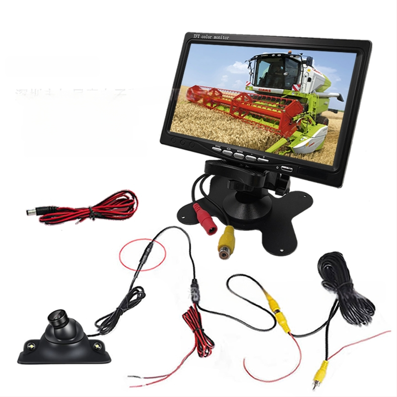 Monitor de întoarcere pentru vehicul cu cameră, 1080P TFT ecran, intrare CVBS, model JL-YJC-7003-1033-T