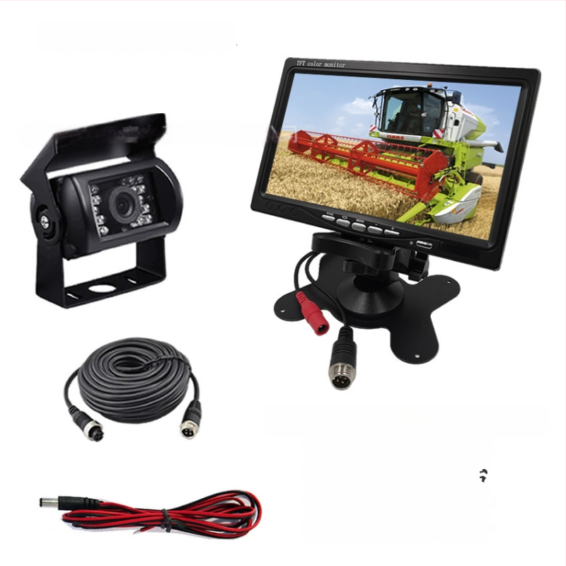 Monitor de întoarcere pentru vehicul cu cameră, 1080P TFT ecran, intrare CVBS, model JL-YJC-7003-1033-T