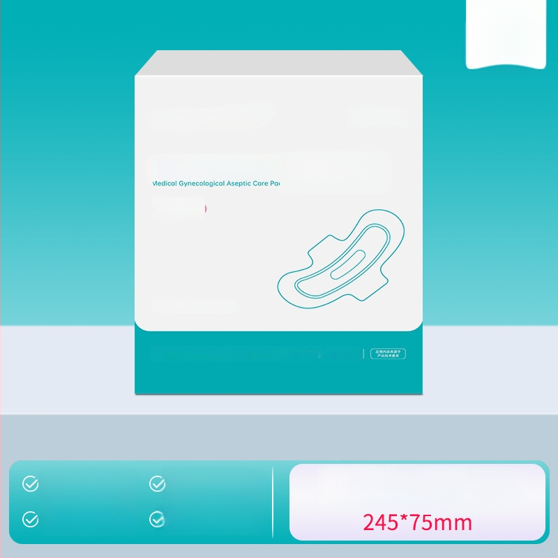 Гинекологична стерилна подложка за грижа, чист памук, дишаща, дневно и нощно използване, Morning Industry, медицински клас