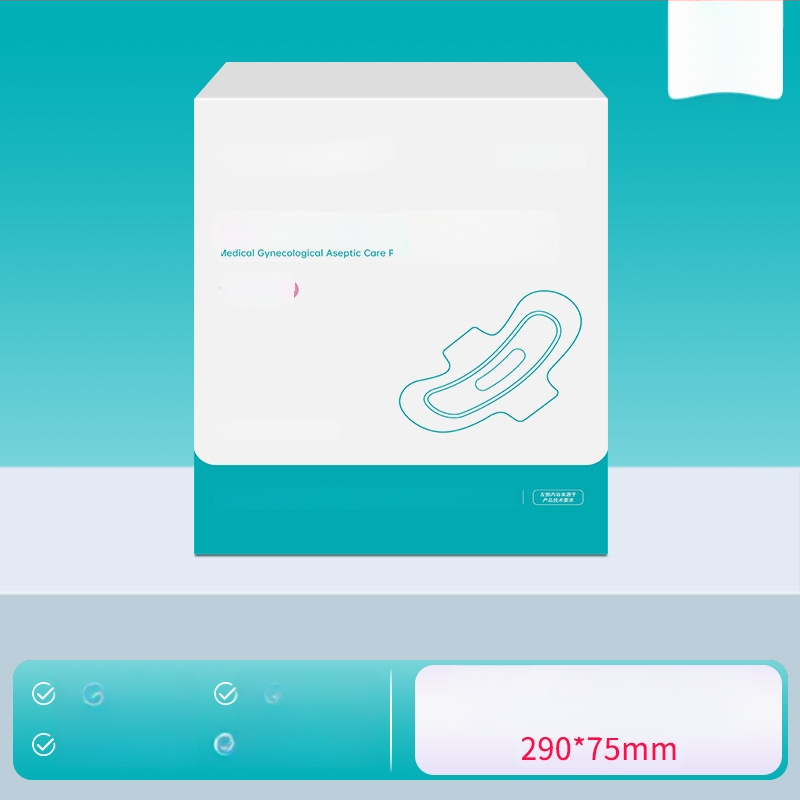 Гинекологична стерилна подложка за грижа, чист памук, дишаща, дневно и нощно използване, Morning Industry, медицински клас