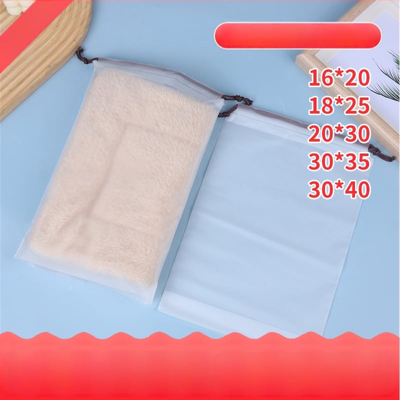 Τσάντα με κορδόνι από EVA, ματ φινίρισμα, τσέπες με μοτίβο αρκούδας, κατασκευή με διπλό στρώμα