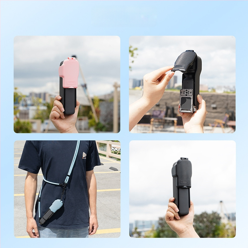 Kit de protecție pentru DJI Osmo Pocket 3: capac obiectiv, protecție ecran, protecție gimbal