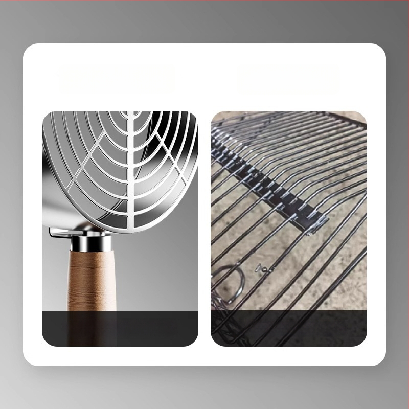 Lopată pentru nisip de pisică, National Favorite, dintr-un bloc de oțel inoxidabil 304, design cu două găuri