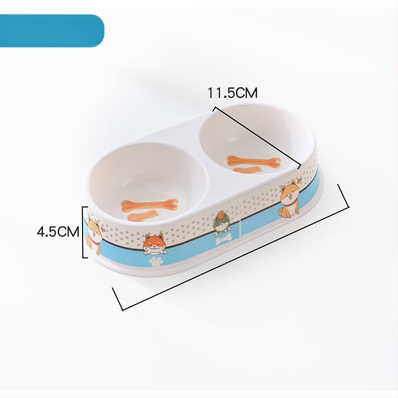 Οβάλ διπλό μπολ από μελαμίνη για κατοικίδια με διανομέα νερού • Υλικό: Μελαμίνη • Μάρκα: HAWOO • Ιδιωτική ετικέτα: Ναι • Αυτοματδική τροφοδοσία: Όχι • Συσκευασία: 120 τεμάχια ανά κουτί