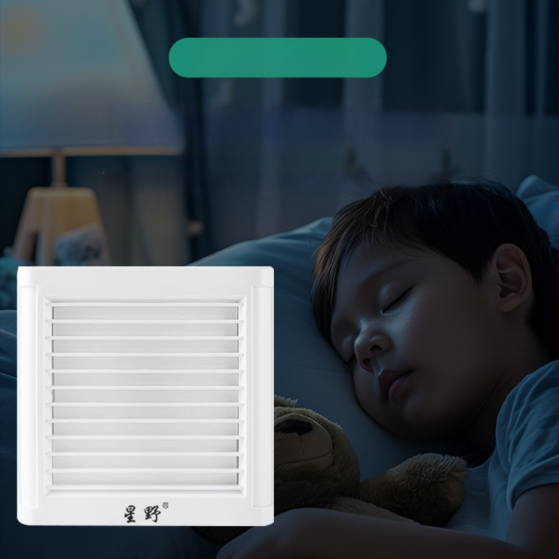 Fürdőszobai ventilátor elülső redőnyös, üvegablak stílus, 220 V, 15/18/25 W, mechanikus működtetés