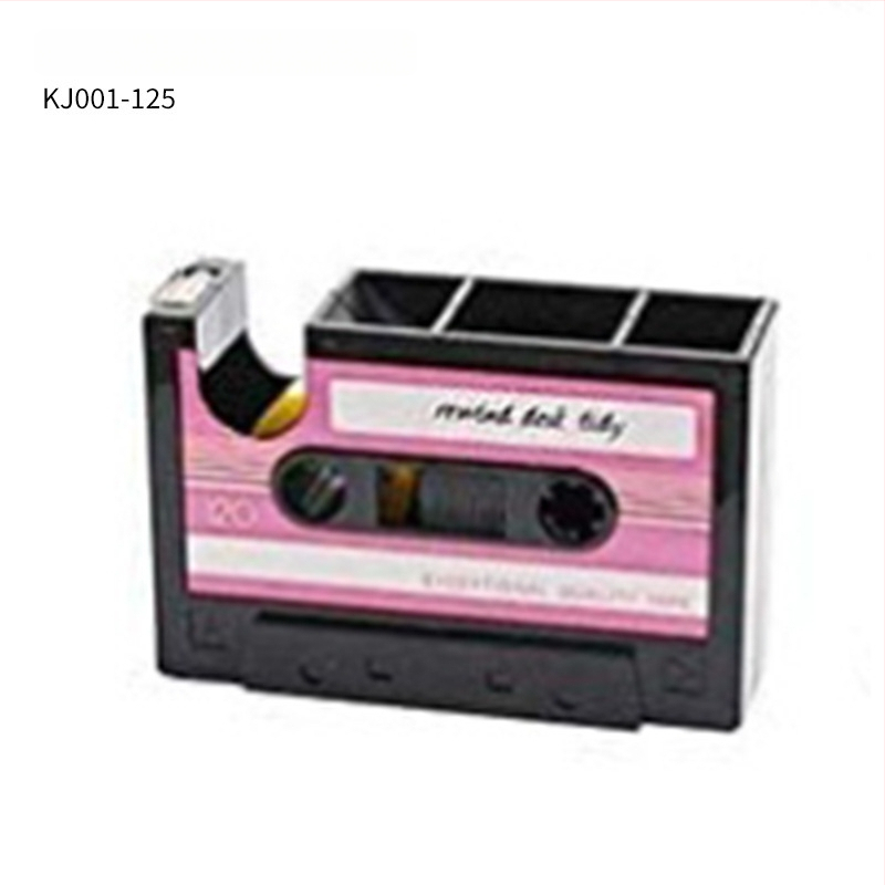 Daudzfunkcionāls pildspalvu turētājs, He han, modelis KJ001, materiāls plastmasa, kvadrāta forma