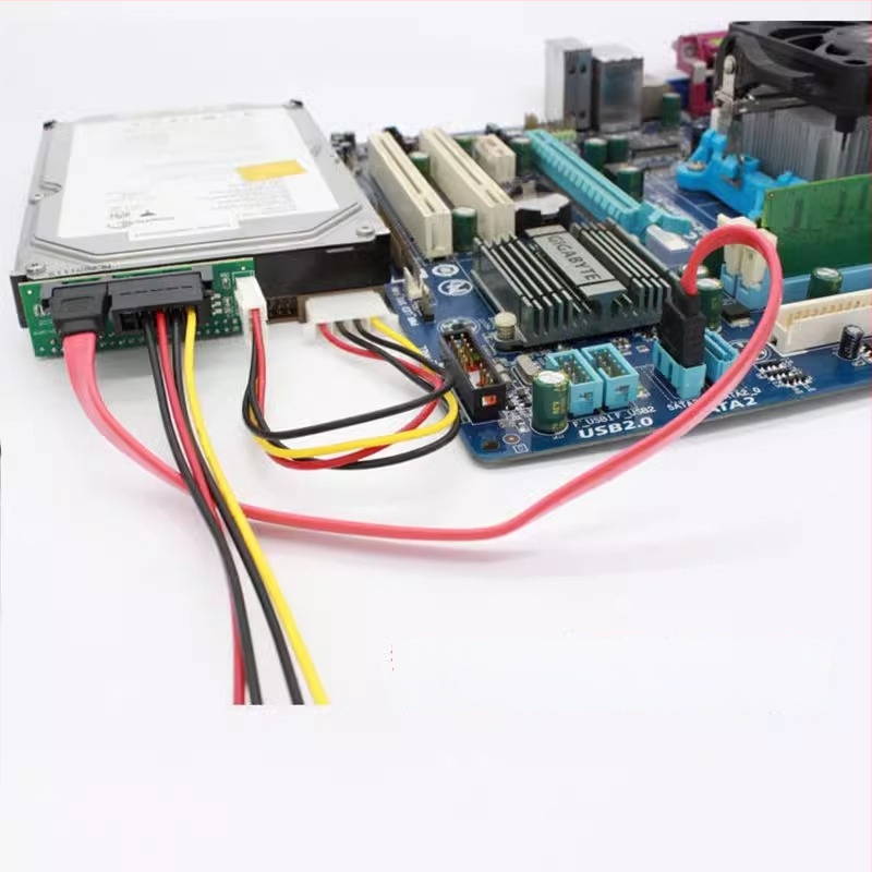 IDE–SATA adapter kabel za tvrde diskove i optičke pogone — Huagu; Tip: IDE–SATA adapter kabel; OEM dostupan; Namijenjeno računalnim perifernijama