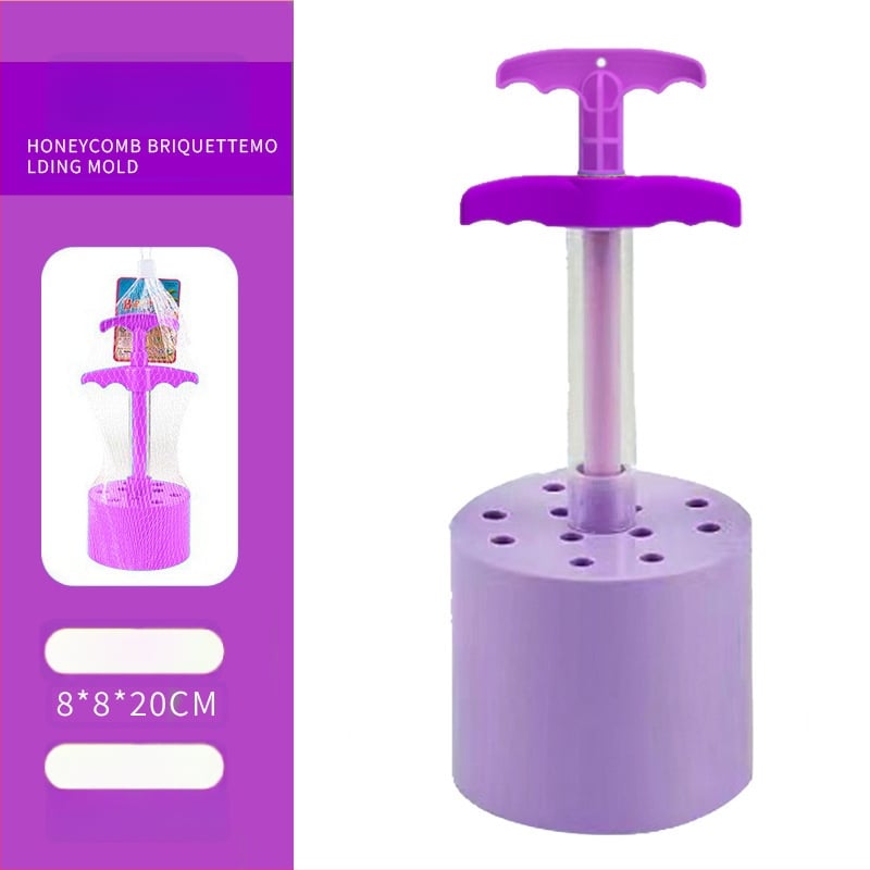 Пластмасов инструмент за игра в сняг за деца — клип за снежни топки, форма за снежен човек, външна игра със сняг, възраст 4–6 г, опаковка с мрежеста торба