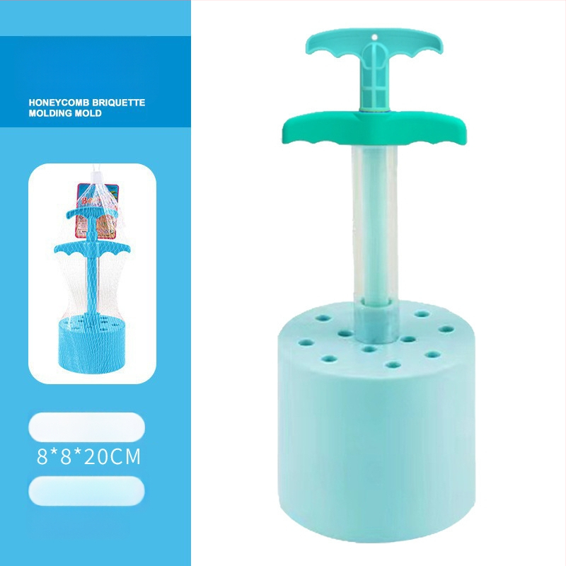 Пластмасов инструмент за игра в сняг за деца — клип за снежни топки, форма за снежен човек, външна игра със сняг, възраст 4–6 г, опаковка с мрежеста торба