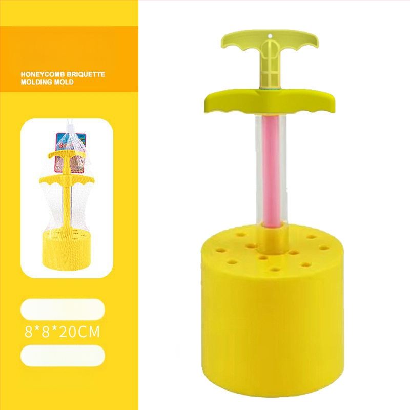 Пластмасов инструмент за игра в сняг за деца — клип за снежни топки, форма за снежен човек, външна игра със сняг, възраст 4–6 г, опаковка с мрежеста торба