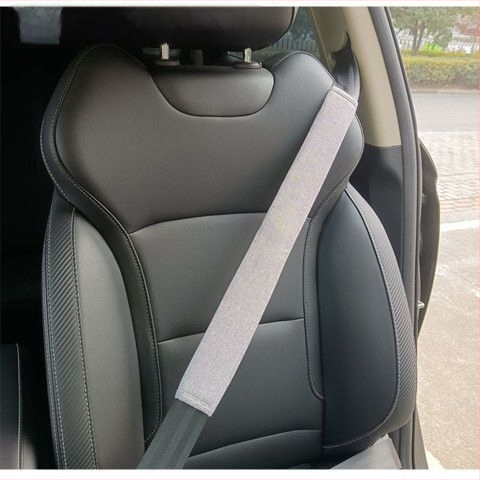 Automašīnas drošības jostas plecu spilventiņi – sintētiskas šķiedras, universāls visām sezonām