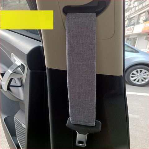 Automašīnas drošības jostas plecu spilventiņi – sintētiskas šķiedras, universāls visām sezonām