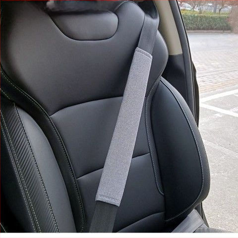 Automašīnas drošības jostas plecu spilventiņi – sintētiskas šķiedras, universāls visām sezonām