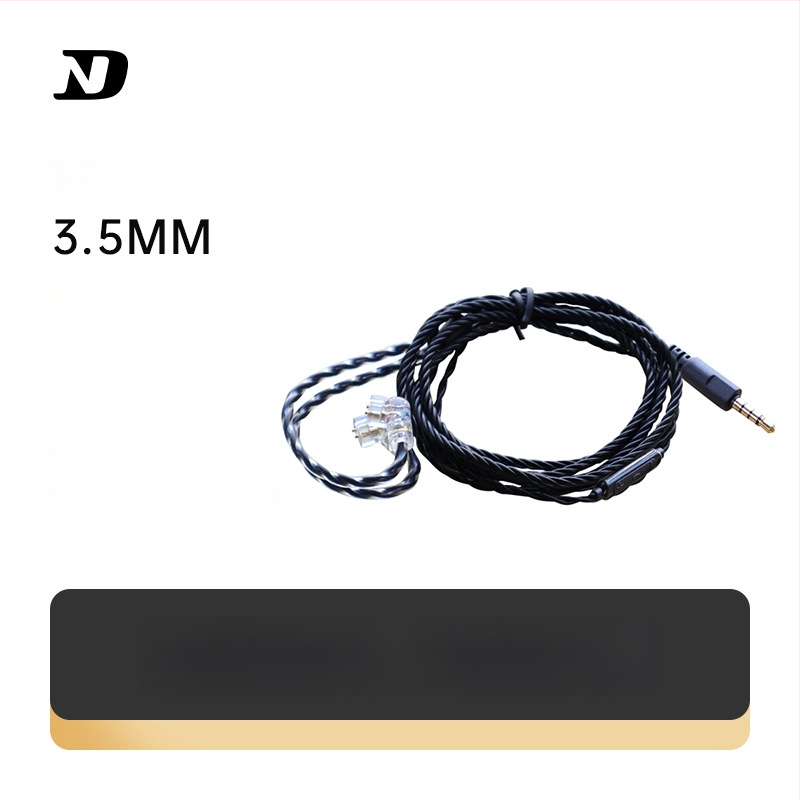 Nd10-3 Kabel za slušalice s direktnim priključkom, zlatni premaz, bakar bez oksidacije, 3,5 mm / Type-C, s upravljanjem na kabelu