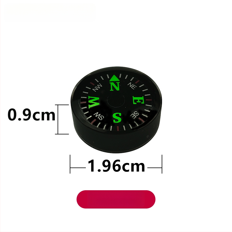 Busolă mică, portabilă, ușoară, piese DIY, accesorii pentru geantă
