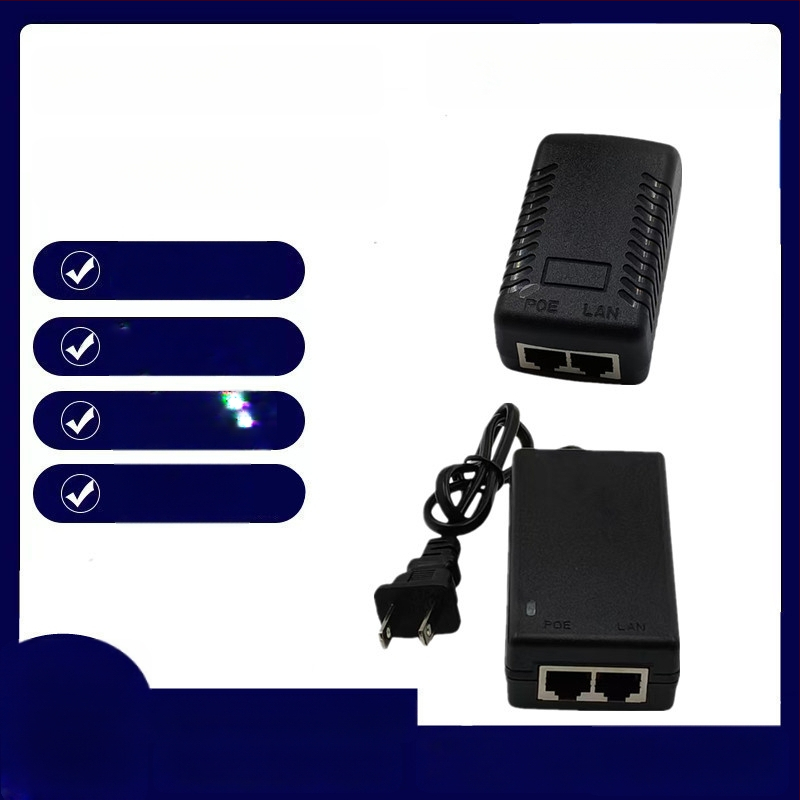 PoE tápegység modul felügyeleti kamerákhoz, 48V, vezeték nélküli AP-híd adapter, külön offline tápegység, verzió V05