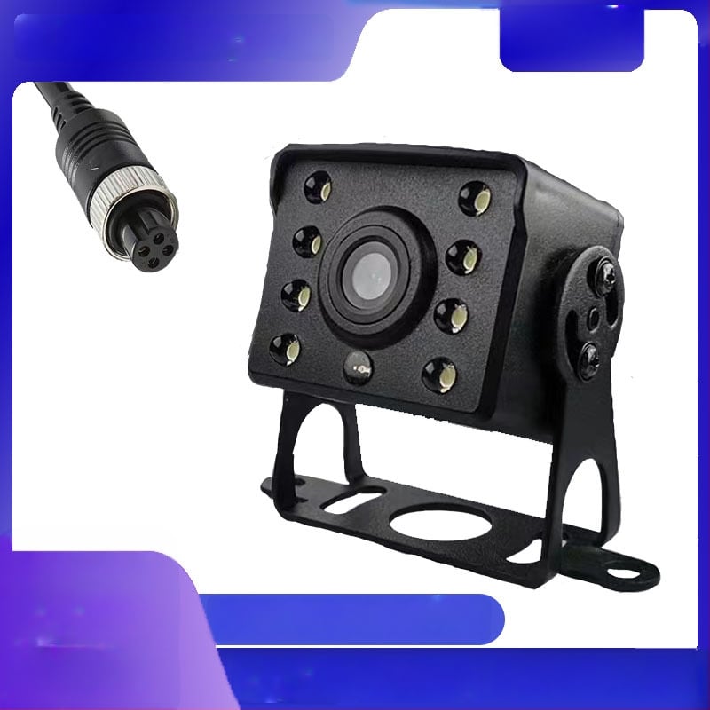 Cameră HD pentru mers înapoi pentru camioane, combine agricole și autobuze, universal 12-24V, 720p, unghi de vizualizare 140°, model A1, greutate 120 g