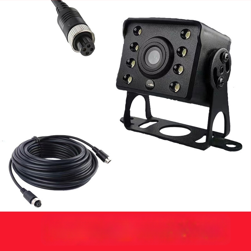 Cameră HD pentru mers înapoi pentru camioane, combine agricole și autobuze, universal 12-24V, 720p, unghi de vizualizare 140°, model A1, greutate 120 g