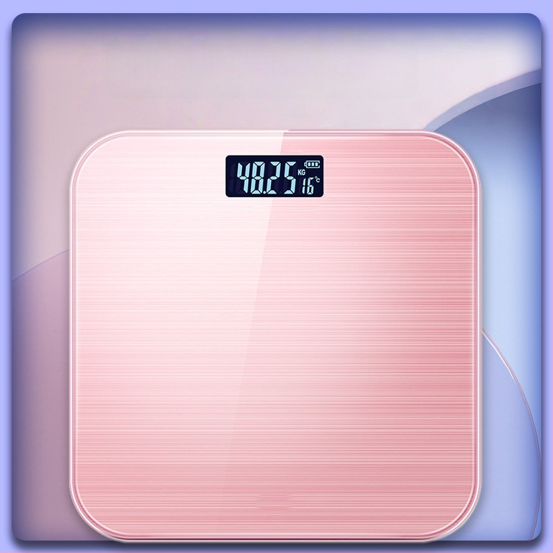 Έξυπνο οικιακό ζύγι με οθόνη θερμοκρασίας και μέτρηση σωματικού λίπους και ύδατος — εύρος 0,2–180 kg, LCD οθόνη, αισθητήρας υψηλής ακρίβειας, θερμοενισχυμένο γυαλί