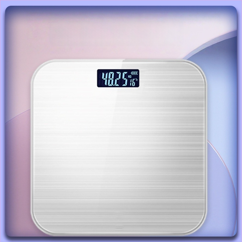 Έξυπνο οικιακό ζύγι με οθόνη θερμοκρασίας και μέτρηση σωματικού λίπους και ύδατος — εύρος 0,2–180 kg, LCD οθόνη, αισθητήρας υψηλής ακρίβειας, θερμοενισχυμένο γυαλί