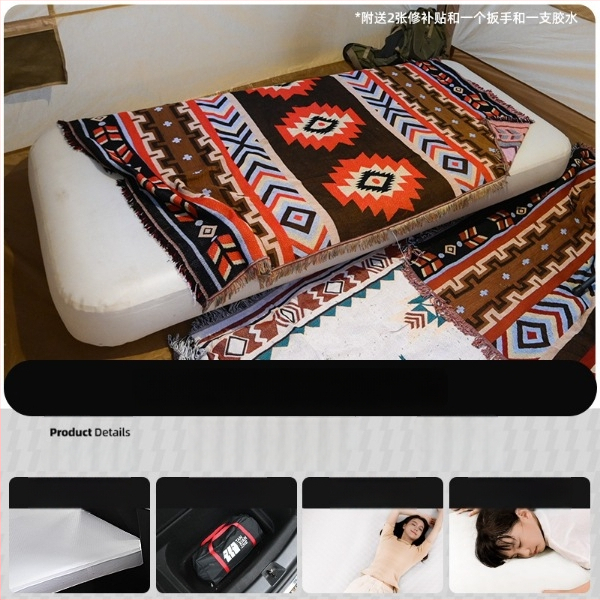 Saltea gonflabilă pentru mașină, pentru bancheta din spate Tesla Model Y – pat de dormit pentru camping nocturn (PVC)