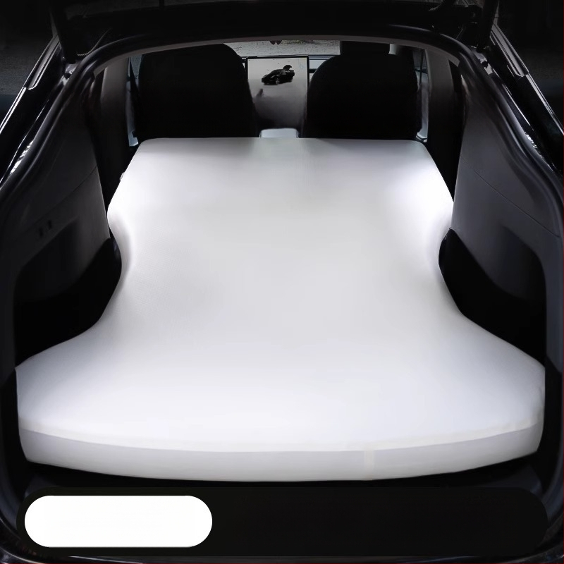 Saltea gonflabilă pentru mașină, pentru bancheta din spate Tesla Model Y – pat de dormit pentru camping nocturn (PVC)