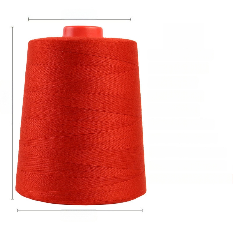 Νήμα ραφής υψηλής ταχύτητας, μεγάλος ρολό, 100% πολυεστέρας, κατάλληλο για ενδύματα και quilting