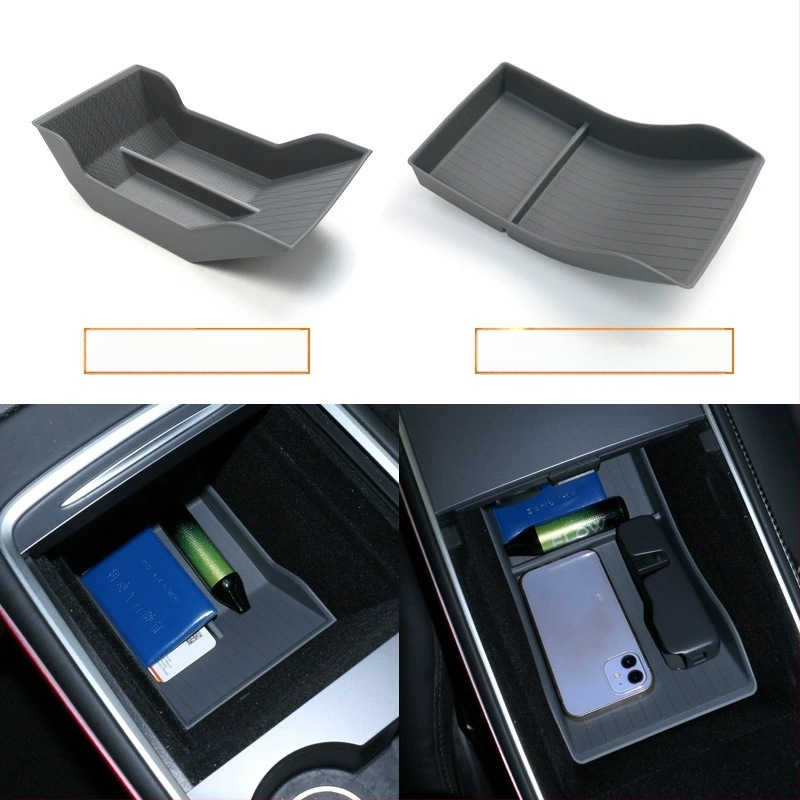 Tesla Model 3/Y roku balsta uzglabāšanas mats, pretslīdēšanas un netīrumu izturīgs (Materiāls: Cits; Pārstrāde/Pielāgošana: Bez pielāgošanas; Zīmols: Cits)