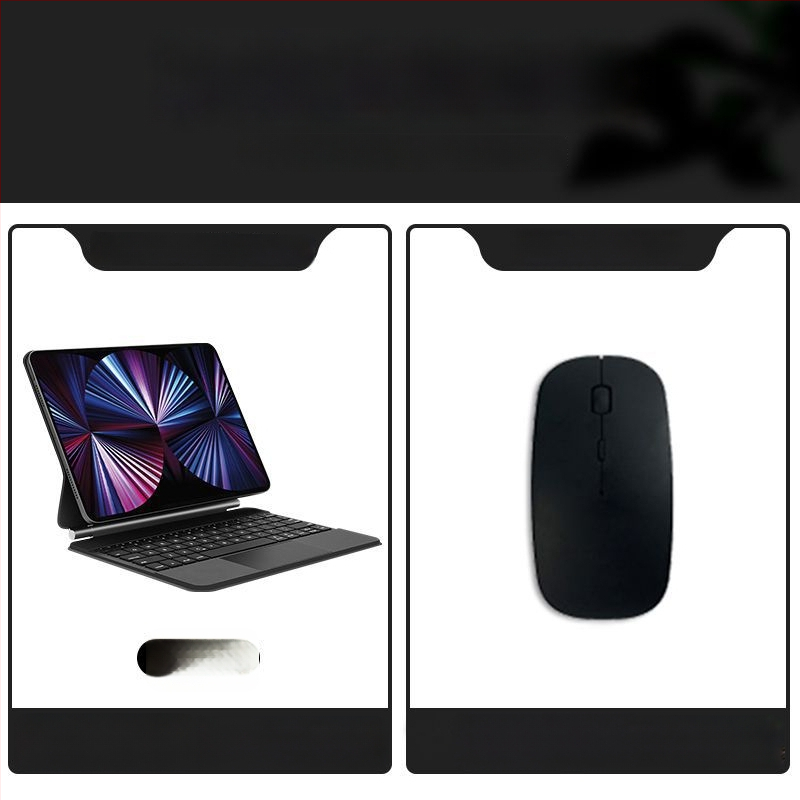 Bluetooth magnetska tipkovnica za iPad, 11 inča, model 2025, kompatibilna s iPadom Air 7 i iPadom 11. generacije
