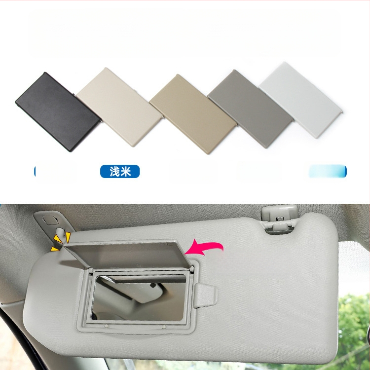 Капак на козметично огледало за слънчев визьор за Peugeot 308S/408/508/4008/3008 без светлина, монтаж snap-on