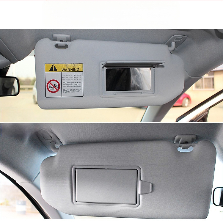 Капак на козметично огледало за слънчев визьор за Peugeot 308S/408/508/4008/3008 без светлина, монтаж snap-on