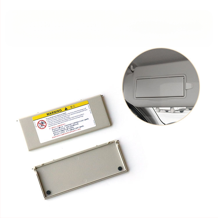 Oukachi козметично огледало за слънчева козирка — Snap-on монтаж, съвместимо с Peugeot 4008/5008/508L/308S и Citroën Tianyi C5