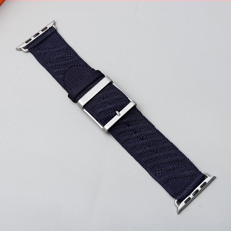 Pletena narukvica od čistog titana za Apple Watch Ultra2, 24 mm, S8, unisex